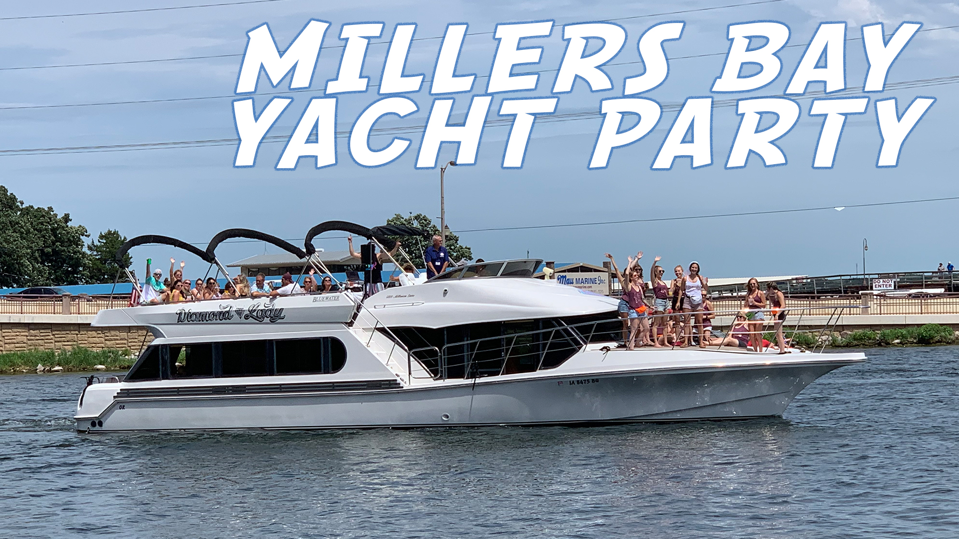 Millers Bay Yacht Party Parks Marina At Lake Okoboji