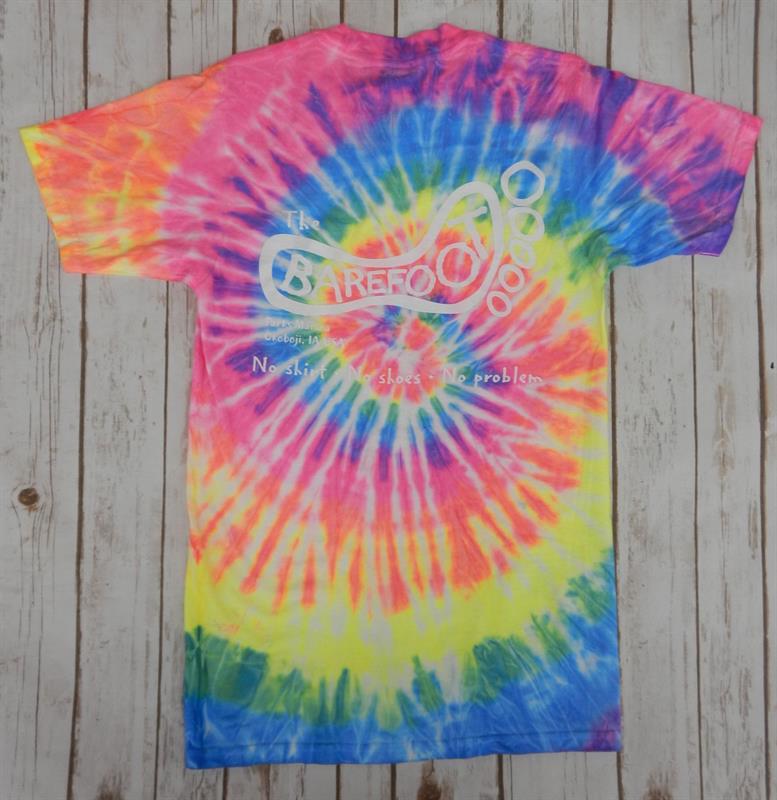 tie dye logo shirts