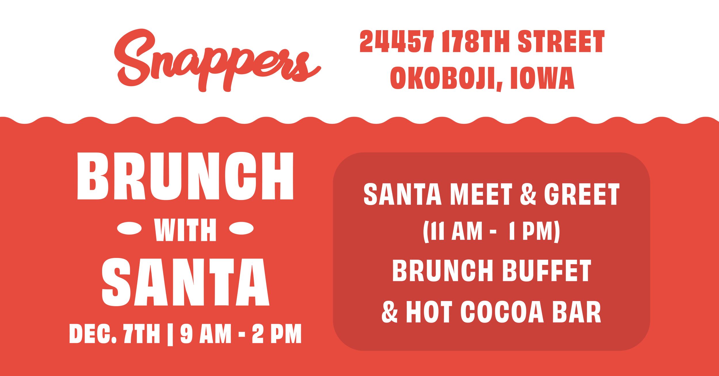 Snappers Brunch with Santa