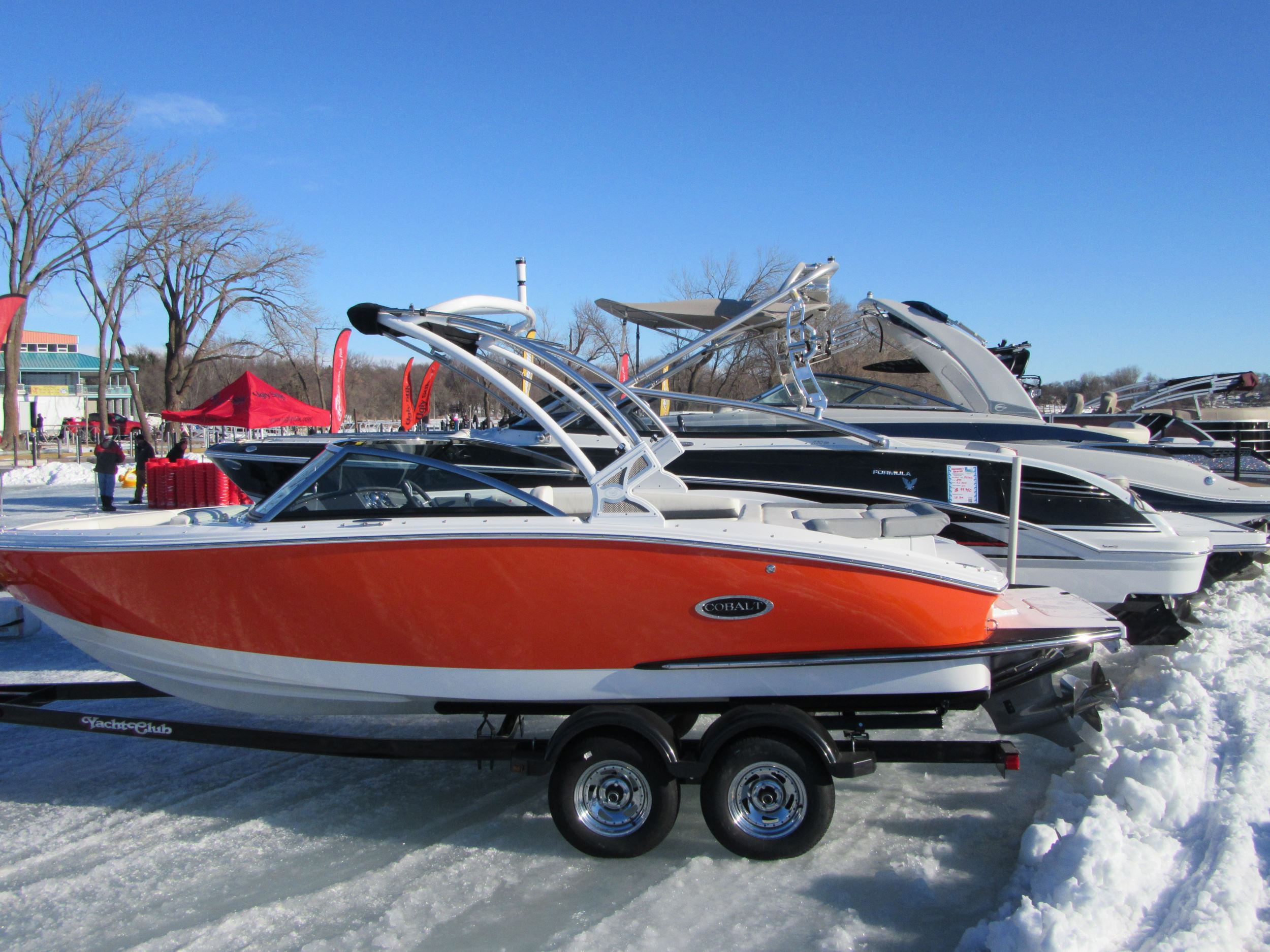 boat on ice